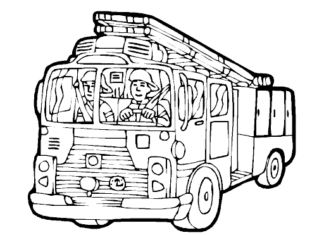 Wóz strażacki strażak Sam wóz strażacki strażak sam kolorowanka do drukowania