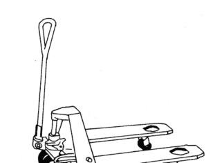 Wózek paleciak wózek paleciak kolorowanka do drukowania
