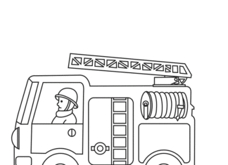 Wóz strażacki w akcji wóz strażacki w akcji kolorowanka do drukowania