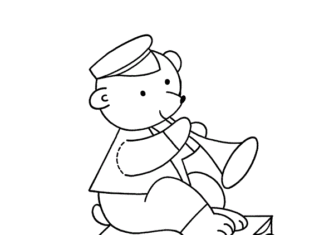 zabawka dla dzieci kolorowanka do drukowania