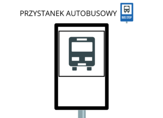 Znak przystanek autobusowy znak przystanek autobusowy kolorowanka do drukowania