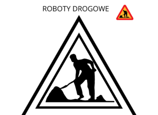 Znak roboty drogowe znak roboty drogowe kolorowanka do drukowania