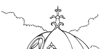 Karoca Kopciuszka karoca kopciuszka kolorowanka do drukowania