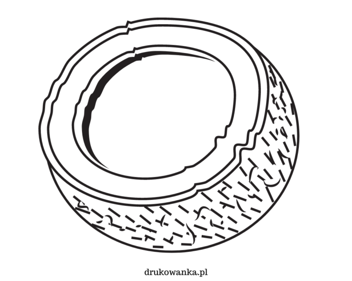 mleczko kokosowe kolorowanka do drukowania