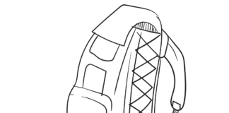 Plecak wakacyjny plecak wakacyjny kolorowanka do drukowania