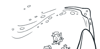 Płaszczka z bajki płaszczka z bajki kolorowanka do drukowania