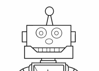 robot doświadczalny kolorowanka do drukowania