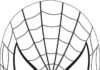 Spiderman maska człowieka pająka spiderman maska człowieka pająka kolorowanka do drukowania