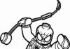 Spiderman z klocków lego spiderman z klocków lego kolorowanka do drukowania