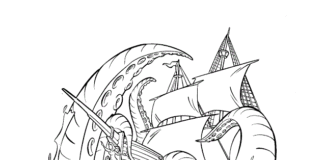 Statek z Piratów z Karaibów statek piratów z karaibów kolorowanka do drukowania