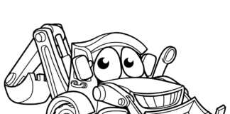 Wesoła ładowarka wesoła ładowarka kolorowanka do drukowania