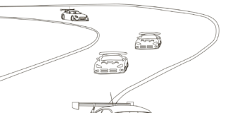 Auta na torze auta na torze kolorowanka do druku