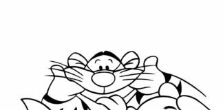 Bohaterowie ze znanej bajki bohaterowie kubuś puchatek kolorowanka dla dzieci