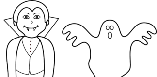 Dwa strachy dwa strachy kolorowanka online