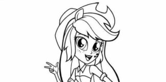 Figurka Equestra figurka equestra kolorowanka online