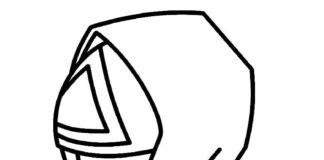 Postać ze Squid game kolorowanka dzieci ze squid game do wydruku online - skłid game.