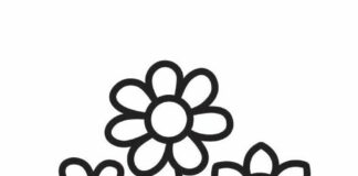 Kwiatki w wazonie kolorowanka kwiatki w wazonie