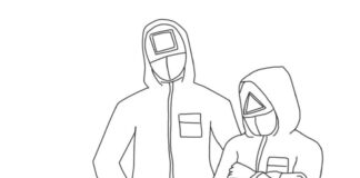 Squid Game dla dorosłych kolorowanka squid game online pdf dla dorosłych