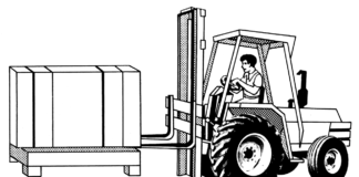 Rozładunek towaru rozładunek towaru kolorowanka online