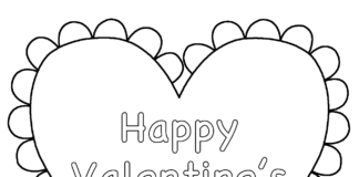 Miłosna kartka miłosna kartka kolorowanka online