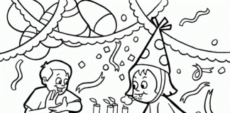 Urodziny babci urodziny babci kolorowanka online