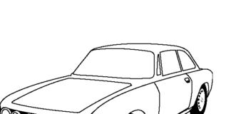 Alfa Romeo 1750 GTV Kolorowanka online Alfa-Romeo-1750-GTV