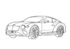 Bentley Continental Speed Kolorowanka online Bentley Continental Speed