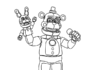 Fnaf dla chłopców Kolorowanka online FNAF dla chłopców