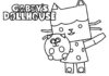 Kolorowanka online Gabby's Dollhouse dla dzieci