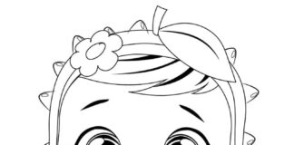 Kolorowanka online Lexi Cry Babie