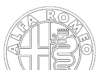 Kolorowanka online Logo Alfa Romeo