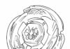 Kolorowanka online Magiczny Beyblade