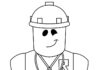 Kolorowanka online Roblox ludzik lego