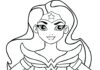 Wonder Women bajka Kolorowanka online Wonder Women bajka