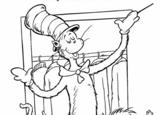 Kolorowanki online Dr. Seuss