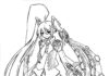 Vocaloid w stroju kolorowanka online Vocaloid w stroju