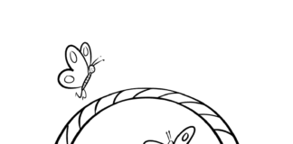 kolorowanka online koszyk na łące