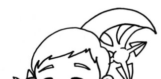 Kolorowanka Chibi Escanor do drukowania i online