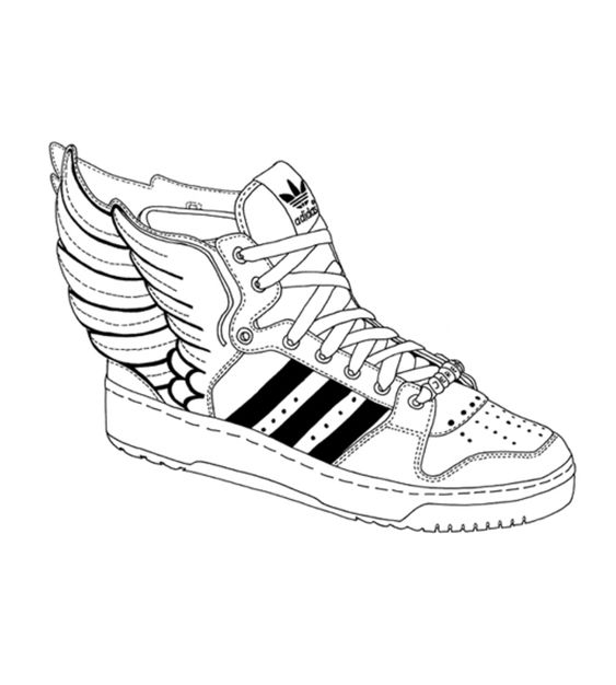 Kolorowanka ONLINE Custom buty Adidas