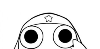Kolorowanka online Poznaj Keroro