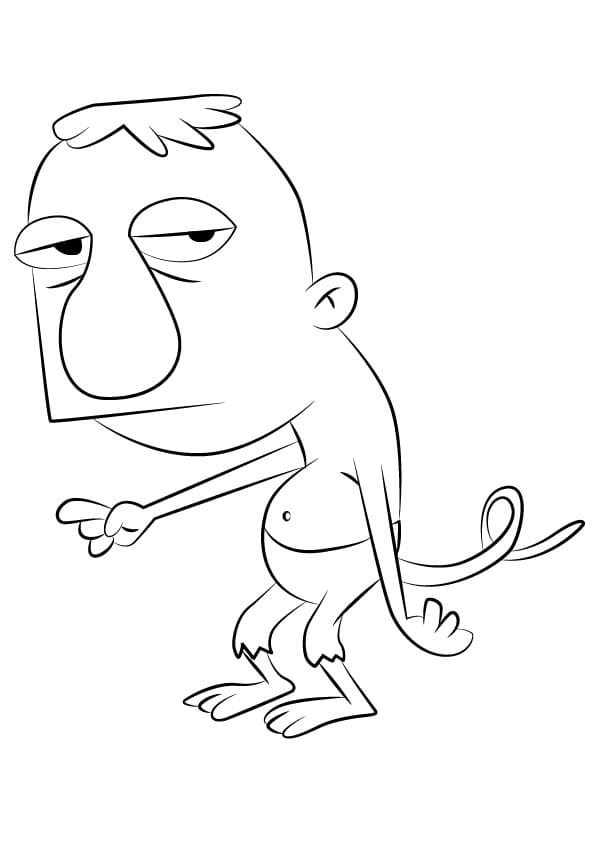 Kolorowanka Cornelius dla dzieci do druku