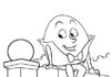 Kolorowanka Humpty Dumpty dla dzieci do druku