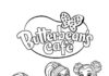 Kolorowanka Logo i dziewczyny Butterbean’s Cafe do druku