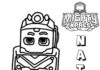 Mighty Express Nate Kolorowanka Mighty Express Nate do druku