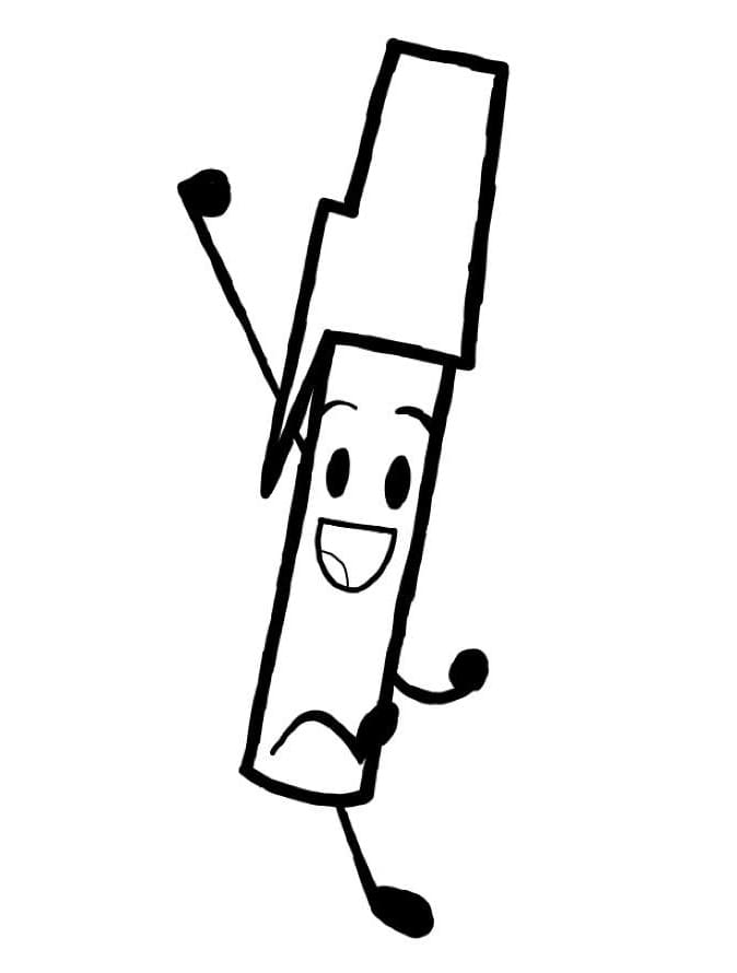 Kolorowanka Pen z bajki dla dzieci do druku