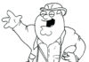Peter Family Guy Kolorowanka Peter Family Guy