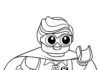 Robin Lego Avengers dla dzieci Kolorowanka Robin Lego Avengers dla dzieci do druku