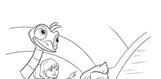 Kolorowanka Tomorrowland dla dzieci do druku