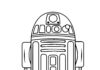 Kolorowanka Astromech Droid R2 D2 STar Wars