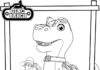 Kolorowanka Bo i Biscuit z bajki